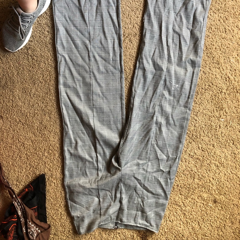 Plaid pants